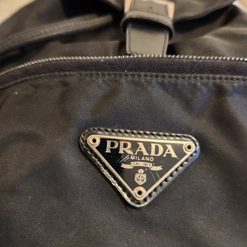 Prada Tessuto Backpack Black Medium - image 2